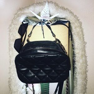 Black CROSSI Crossbody Bag